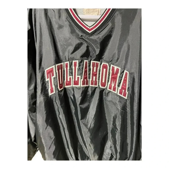 Vintage Tullahoma Tennessee Black Pullover Jacket‎ Delong Size L - Picture 2 of 7